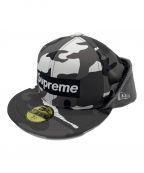 New Era×SUPREMEニューエラ×シュプリーム）の古着「WINDSTOPPER Earflap Box Logo New Era Cap」