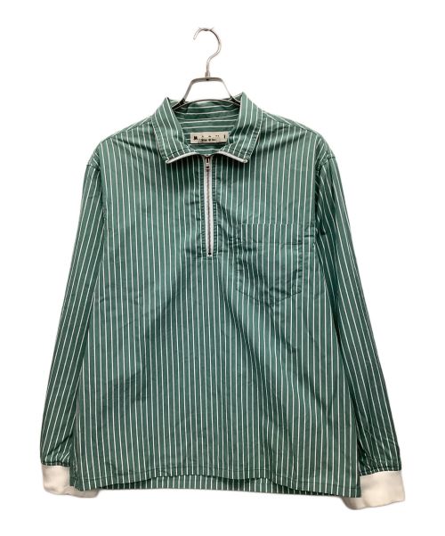 MARNI（マルニ）MARNI (マルニ) ハーフジップシャツ サイズ:52の古着・服飾アイテム