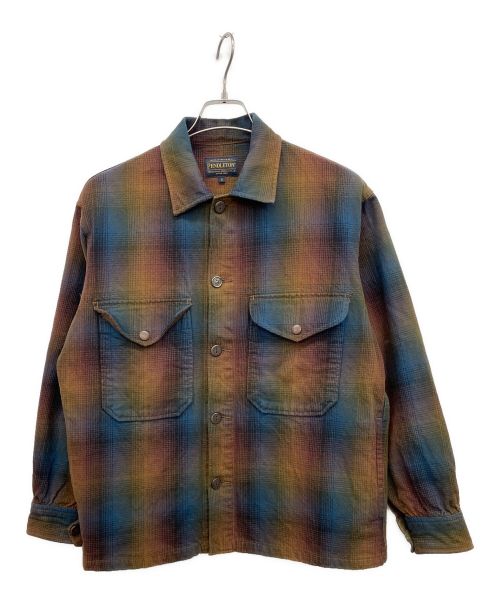 PENDLETON（ペンドルトン）PENDLETON (ペンドルトン) チェックシャツ ブラウン サイズ:Sの古着・服飾アイテム