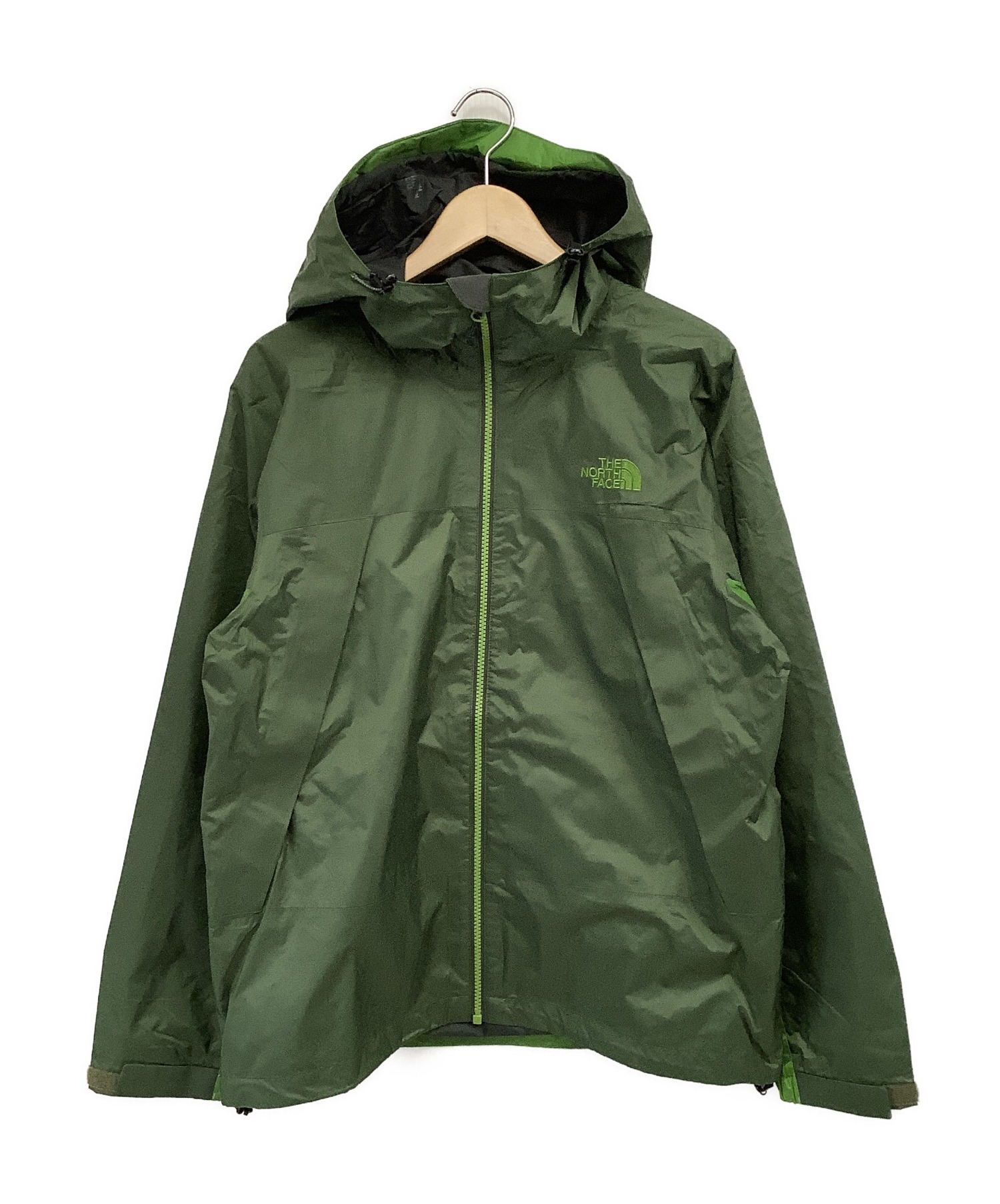 中古 古着通販 The North Face ザノースフェイス クラウドジャケット グリーン サイズ M ブランド 古着通販 トレファク公式 Trefac Fashion