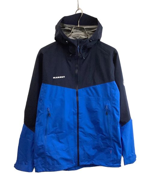 MAMMUT（マムート）MAMMUT (マムート) フーディジャケット ブルー サイズ:Mの古着・服飾アイテム