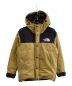 THE NORTH FACE（ザ ノース フェイス）の古着「マウンテンダウンジャケット」｜ベージュ