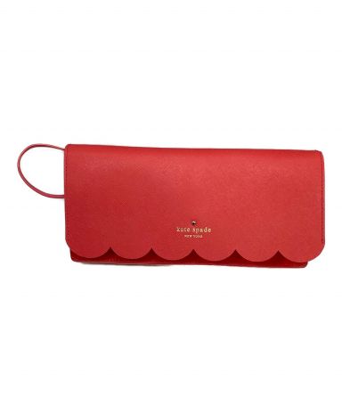 中古・古着通販】Kate Spade (ケイトスペード) クラッチバッグ レッド