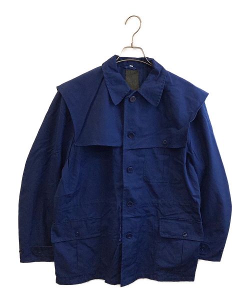 NO BLAND（ノーブランド）NO BLAND (ノーブランド) ミリタリーワークジャケット ブルー サイズ:50の古着・服飾アイテム