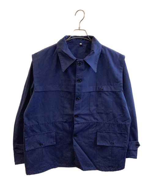 NO BRAND（ノーブランド）NO BRAND (ノーブランド) ワークジャケット ブルー サイズ:48の古着・服飾アイテム