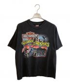 HARLEY-DAVIDSONハーレーダビッドソン）の古着「Tシャツ」｜ブラック