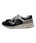 NEW BALANCE (ニューバランス) スニーカー ブラック×グレー サイズ:27：4480円