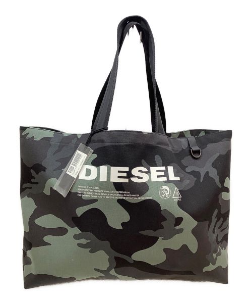 DIESEL（ディーゼル）DIESEL (ディーゼル) トートバッグ グリーンの古着・服飾アイテム