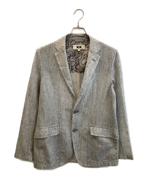 JOSEPH ABBOUD（ジョセフアブード）JOSEPH ABBOUD (ジョセフアブード) テーラードジャケット グレー サイズ:Lの古着・服飾アイテム