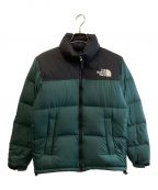 THE NORTH FACEザ ノース フェイス）の古着「ヌプシジャケット」｜グリーン×ブラック