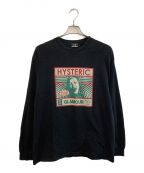 Hysteric Glamourヒステリックグラマー）の古着「長袖Tシャツ」｜ブラック