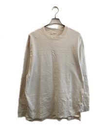 TODAYFUL（トゥデイフル）の古着「フラットシームロングTシャツ」｜ベージュ