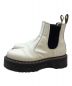 Dr.Martens (ドクターマーチン) チェルシー ブーツ ホワイト×ブラック サイズ:38：17800円