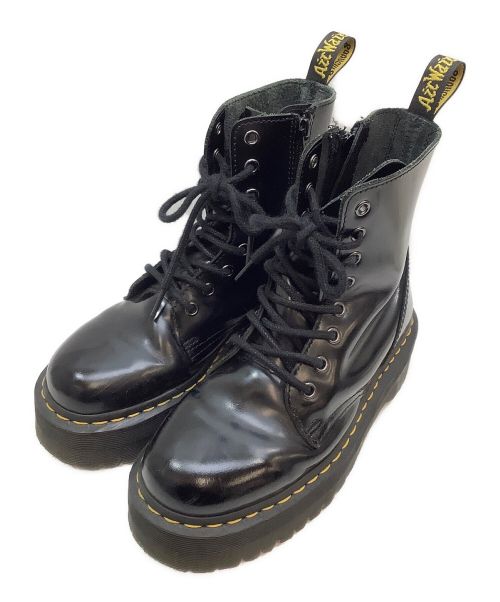 Dr.Martens（ドクターマーチン）Dr.Martens (ドクターマーチン) 8ホールブーツ ブラック サイズ:24の古着・服飾アイテム