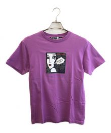 ANNA SUI×KANSAI YAMAMOTO（アナスイ×カンサイ ヤマモト）の古着「カットソー」｜パープル