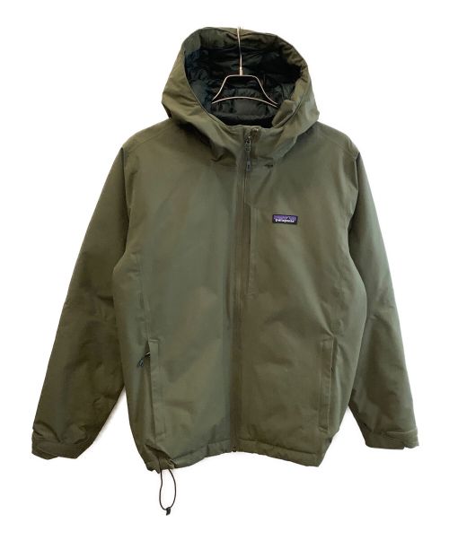 Patagonia（パタゴニア）Patagonia (パタゴニア) ウインドスウィープダウンフーディー グリーン サイズ:Sの古着・服飾アイテム