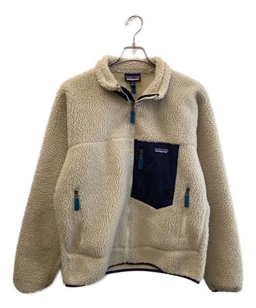 Patagonia（パタゴニア）Patagonia (パタゴニア) クラシックレトロXフリースジャケット ベージュ サイズ:Mの古着・服飾アイテム