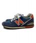 NEW BALANCE (ニューバランス) スニーカー ブルー×オレンジ サイズ:26.5：8000円