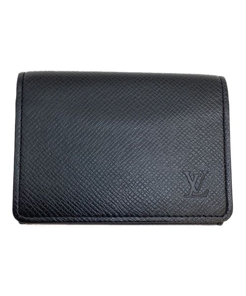 LOUIS VUITTON（ルイ ヴィトン）LOUIS VUITTON (ルイ ヴィトン) カードケース ブラックの古着・服飾アイテム