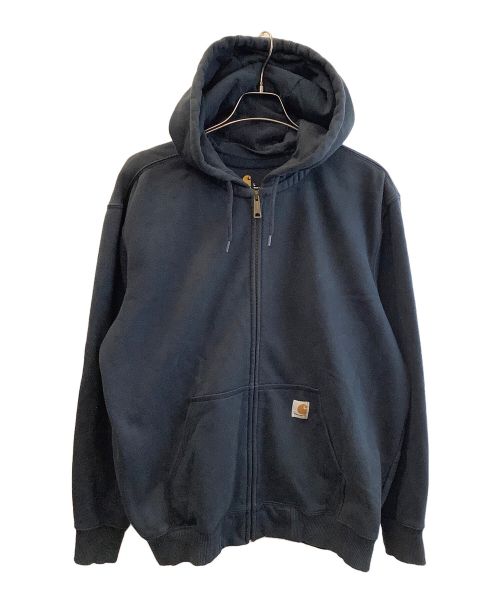 CarHartt（カーハート）CarHartt (カーハート) ジップパーカー ネイビー サイズ:Lの古着・服飾アイテム