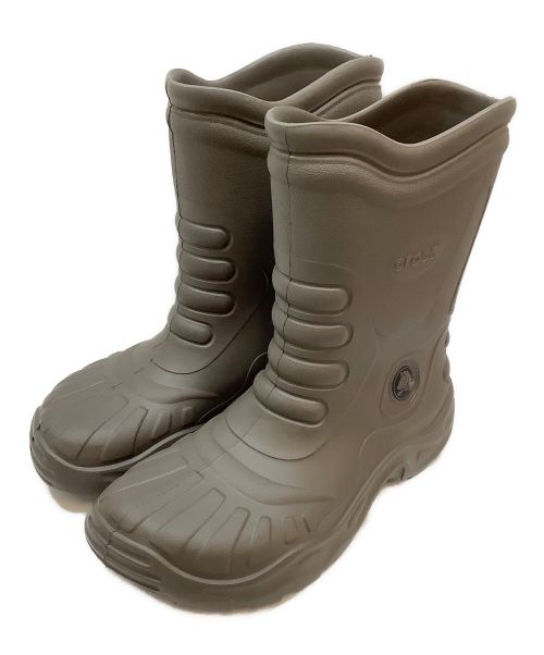 crocs（クロックス）crocs (クロックス) ブーツ ブラウン サイズ:9 未使用品の古着・服飾アイテム