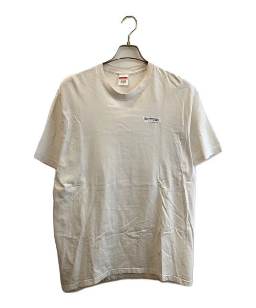 SUPREME（シュプリーム）SUPREME (シュプリーム) 半袖Tシャツ ホワイト サイズ:Lの古着・服飾アイテム