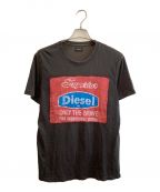 DIESELディーゼル）の古着「Tシャツ」｜グレー