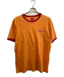 SUPREME（シュプリーム）の古着「パイピンクリンガーTシャツ」｜オレンジ