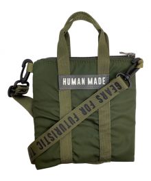 HUMAN MADE（ヒューマンメイド）の古着「ミニショルダーヘルメットバッグ」｜オリーブ