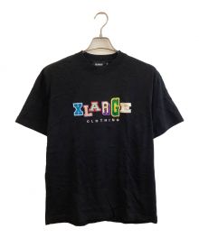 X-LARGE（エクストララージ）の古着「Tシャツ」｜ブラック