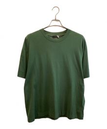 ATON（エイトン）の古着「Tシャツ」｜グリーン