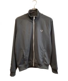 FRED PERRY（フレッドペリー）の古着「Taped Track Jacket」｜グレー×ホワイト