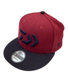 New Era×DAIWA（ニューエラ×ダイワ）の古着「キャップ」｜レッド×ネイビー