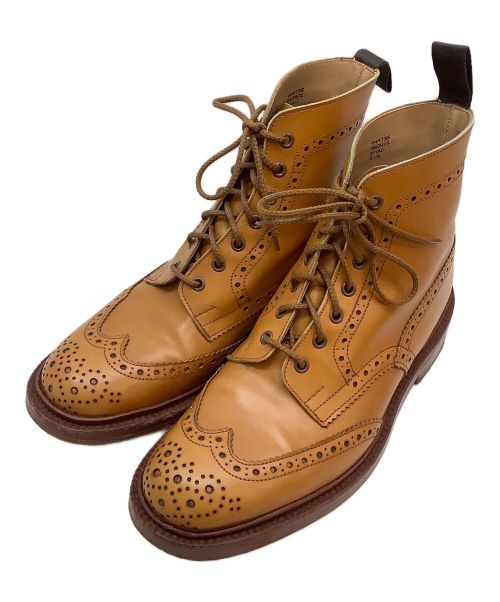 Tricker's（トリッカーズ）Tricker's (トリッカーズ) ウィングチップシューズ ブラウン サイズ:9の古着・服飾アイテム