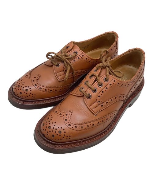 Tricker's（トリッカーズ）Tricker's (トリッカーズ) ウィングチップシューズ ブラウン サイズ:6-5の古着・服飾アイテム