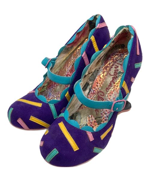 iIRREGULAR CHOICE（イレギュラー）iIRREGULAR CHOICE (イレギュラー) ヒールパンプス マルチカラー サイズ:37の古着・服飾アイテム