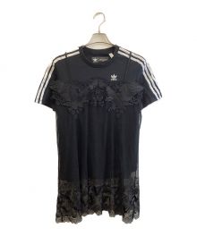 adidas×DRY CLEAN ONLY BANGKOK（アディダス×ドライ クリーン オンリー バンコク）の古着「レースTシャツ」｜ブラック