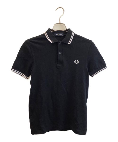 FRED PERRY（フレッドペリー）FRED PERRY (フレッドペリー) ポロシャツ ブラック サイズ:XSの古着・服飾アイテム