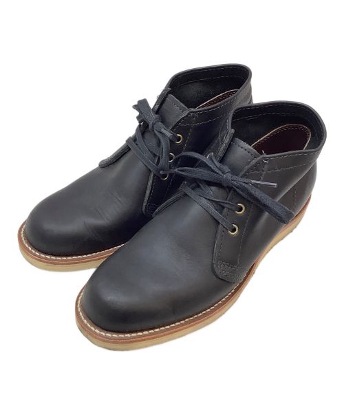 CHIPPEWA（チペワ）CHIPPEWA (チペワ) チャッカーブーツ ブラック サイズ:25.7の古着・服飾アイテム