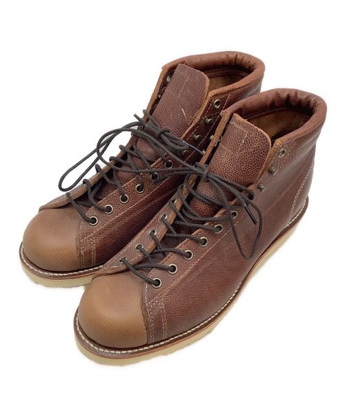 CHIPPEWA（チペワ）CHIPPEWA (チペワ) レースアップブーツ ブラウン サイズ:27の古着・服飾アイテム