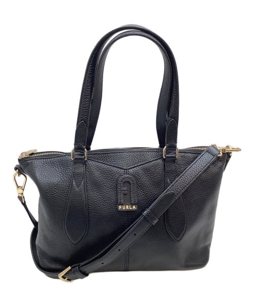 FURLA（フルラ）FURLA (フルラ) 2WAYバッグ ブラックの古着・服飾アイテム