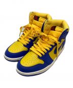 NIKEナイキ）の古着「WMS AIR JORDAN1 RETRO HIGH OG」｜イエロー×ブルー