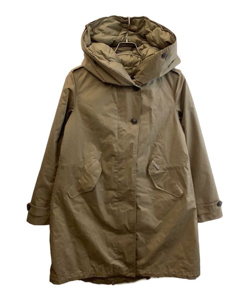 WOOLRICH（ウールリッチ）WOOLRICH (ウールリッチ) ダウンライナー付きミドルコート オリーブ サイズ:XSの古着・服飾アイテム