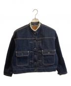 Spick and Spanスピックアンドスパン）の古着「CROP DENIM 2ND ジャケット」｜インディゴ