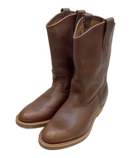 RED WING（レッドウィング）RED WING (レッドウィング) ペコスブーツ ブラウン サイズ:26.5の古着・服飾アイテム