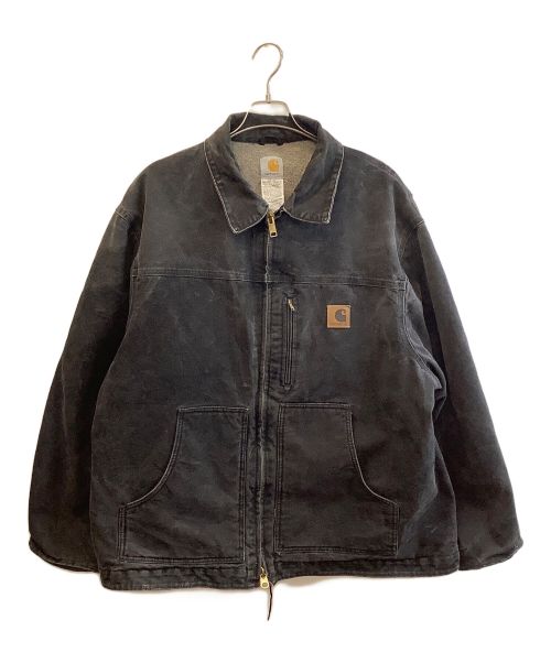 CarHartt（カーハート）CarHartt (カーハート) Sherpa Lined Sandstone Ridge Coat ブラック サイズ:2XLの古着・服飾アイテム