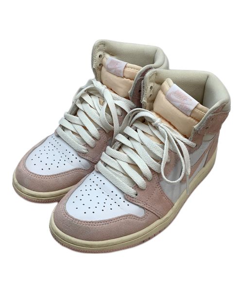 NIKE（ナイキ）NIKE (ナイキ) AIR JORDAN 1 RETRO HIGH OG ピンク サイズ:23の古着・服飾アイテム