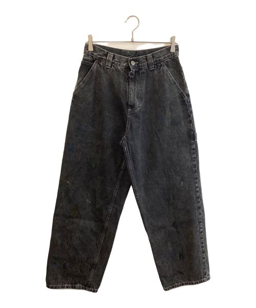 Maison Margiela（メゾンマルジェラ）Maison Margiela (メゾンマルジェラ) BLACK PAINT JEANS ブラック サイズ:24の古着・服飾アイテム