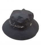 New Era×YOHJI YAMAMOTOニューエラ×ヨウジヤマモト）の古着「バケットハット」｜ブラック