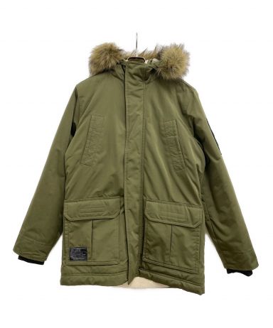 【中古・古着通販】HOLLISTER (ホリスター) モッズコート カーキ